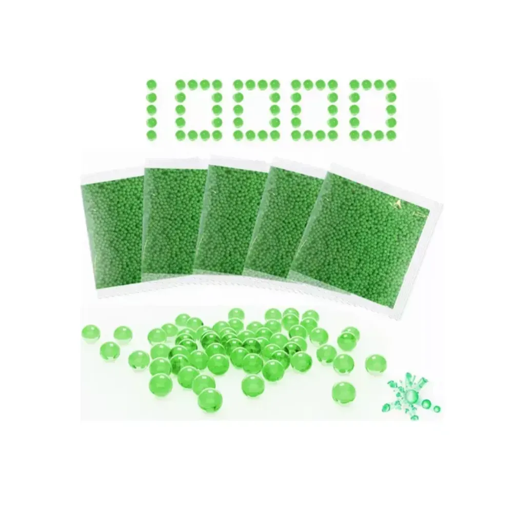 10000 Balas Neon Fluorescente Hidrogel Orbeez Para Pistola