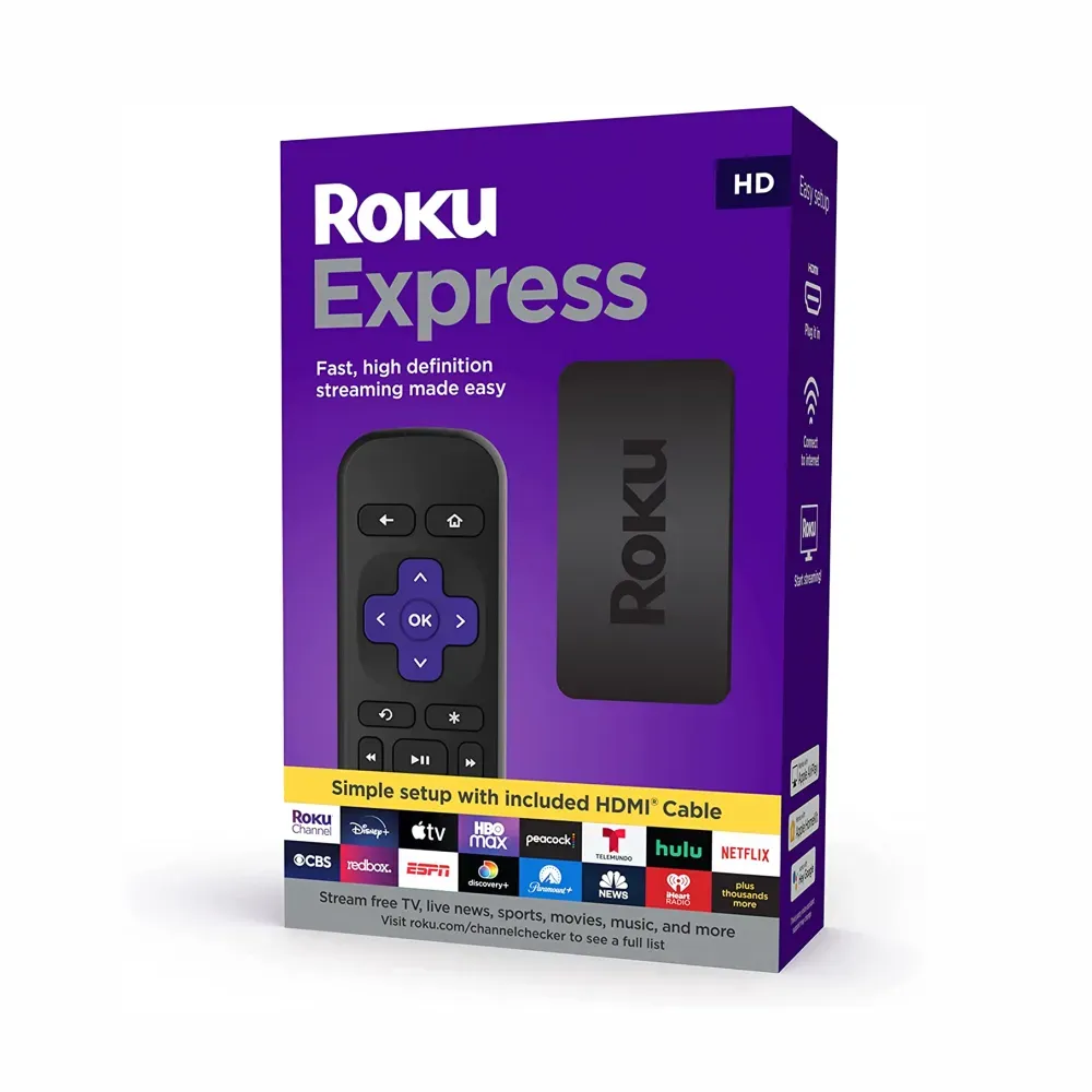 Roku Express Tv Hd Streaming Netflix Youtube Smart Tv 