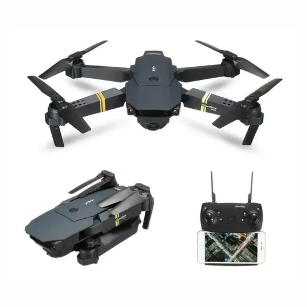 Drone 998 Plegable Con Camara Ideal Para Principiantes negro HD 2.4 GHZ