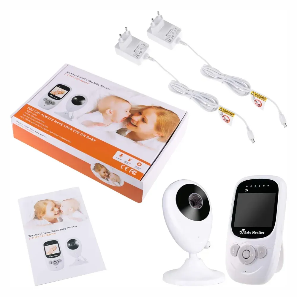 Monitor Para Bebe Camara Inalámbrica Visión Nocturna