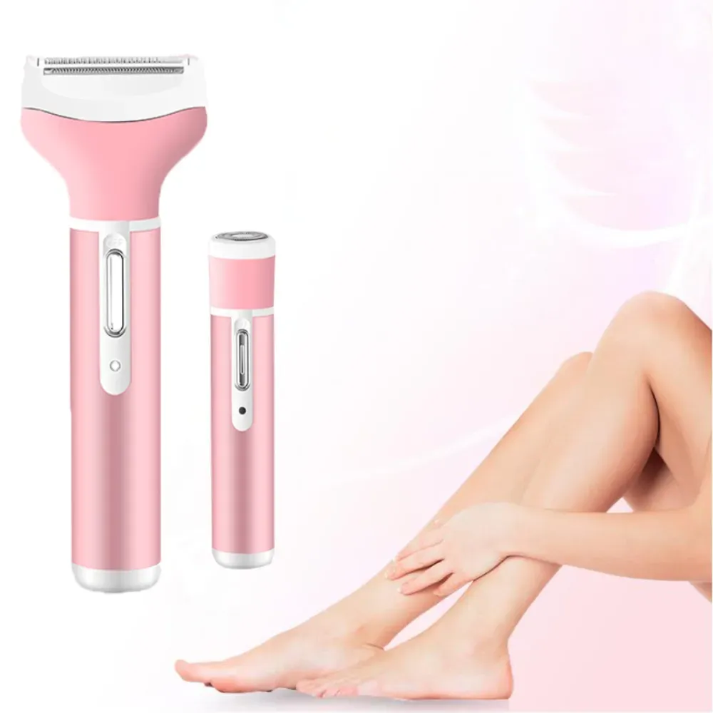 Afeitadora Eléctrica 4 En 1 Recargable Shaver Para Mujer