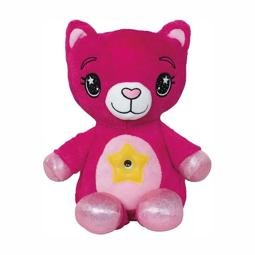 Peluche Star Belly Proyector De Luces 6 Colores Recargable