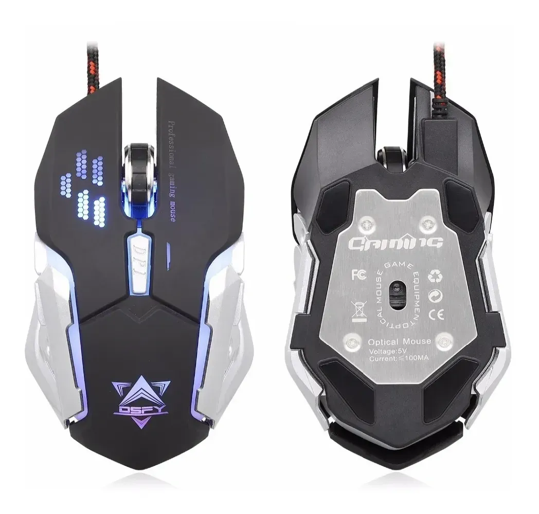 Combo Teclado Gamer + Mouse Gamer Retroiluminado K33