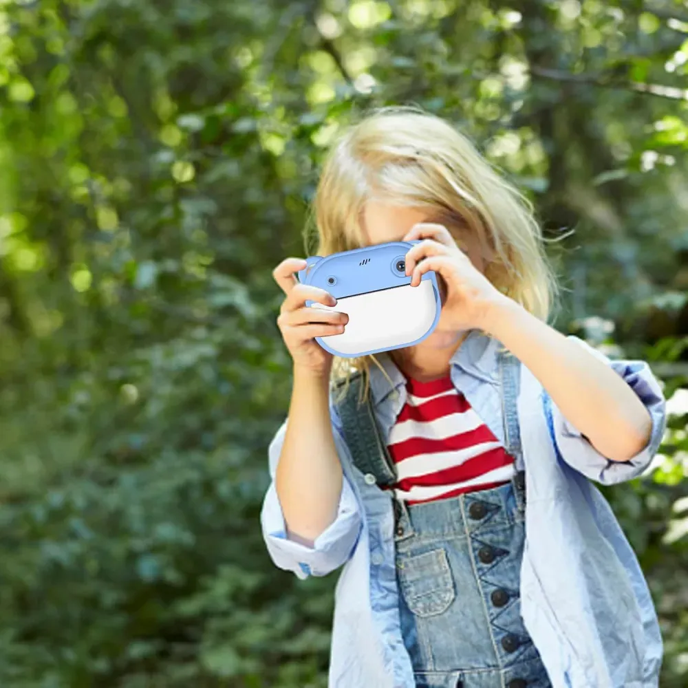 Camara Digital Instantanea Para Niños Doble Lente 1080p Y600