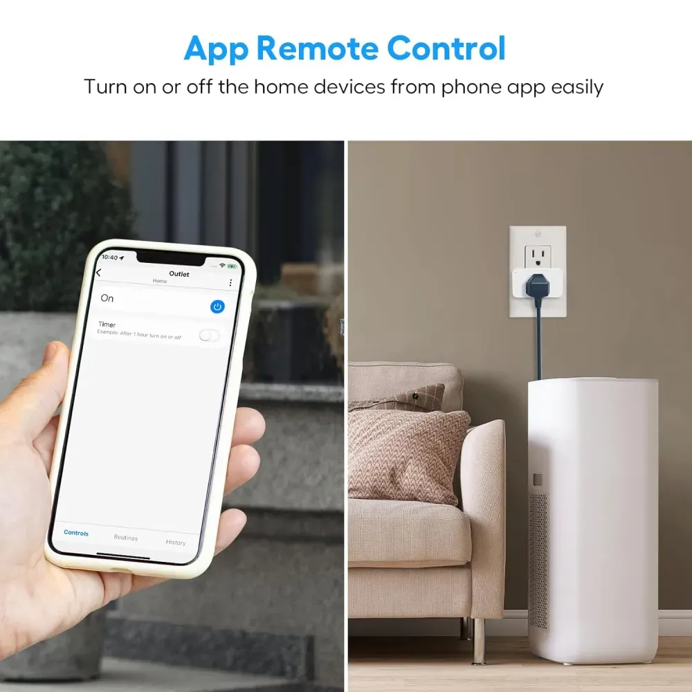 Toma Corriente Inteligente Amazon Alexa Wifi Smart Plug