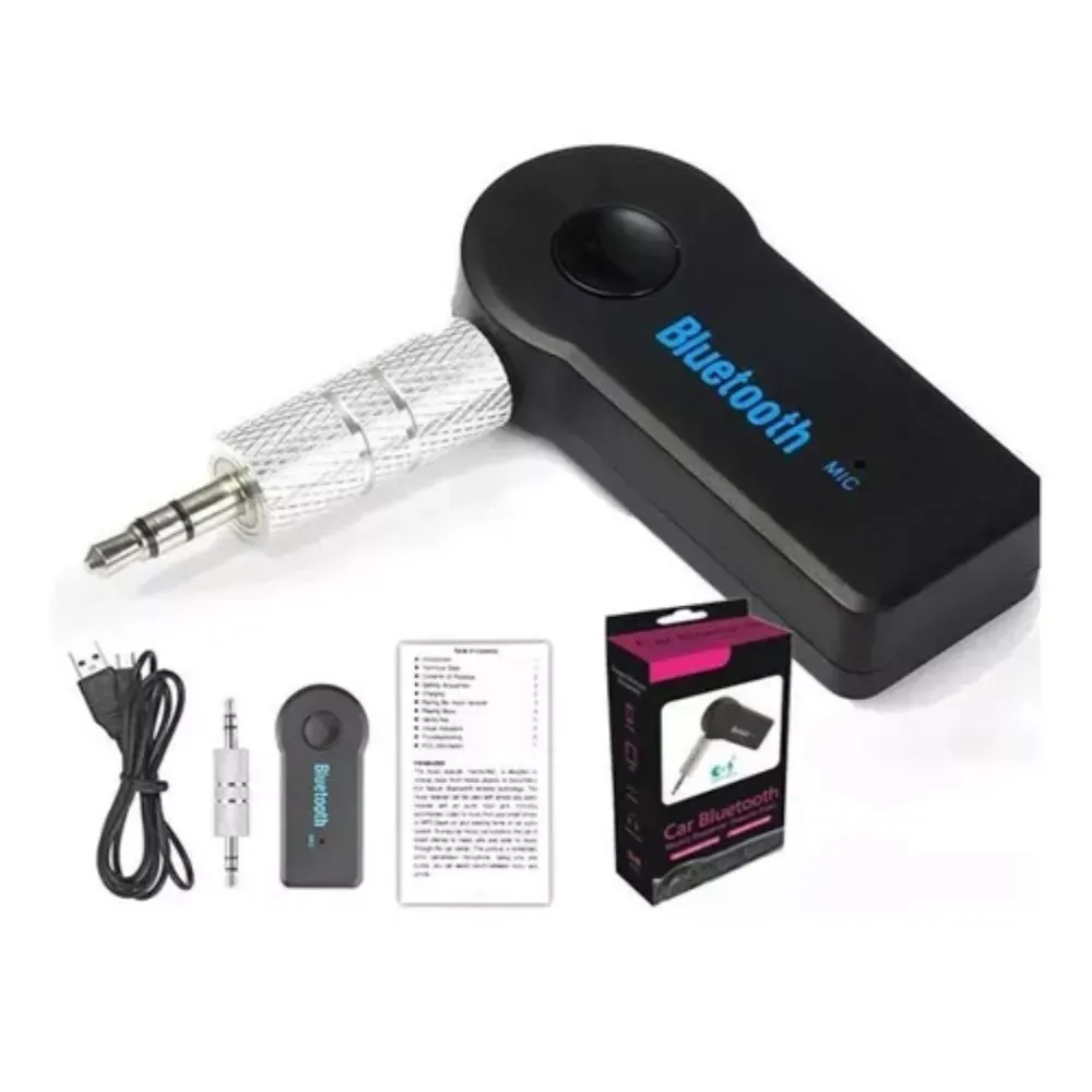 Adaptador Auxiliar 3.5mm A Bluetooth Carro Y Sonido General