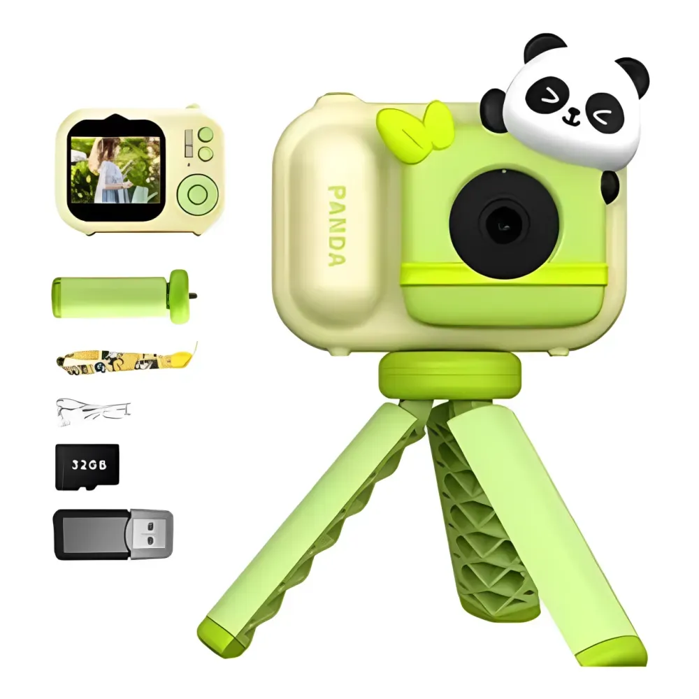 Camara Instantanea Para Niños Con Tripode Sd 32gb Xl880