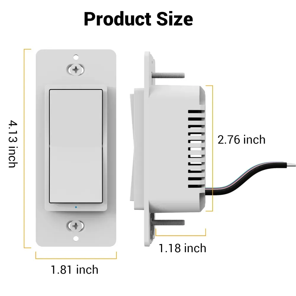 Interruptor Switch Inteligente Alexa Comando Por Voz S128