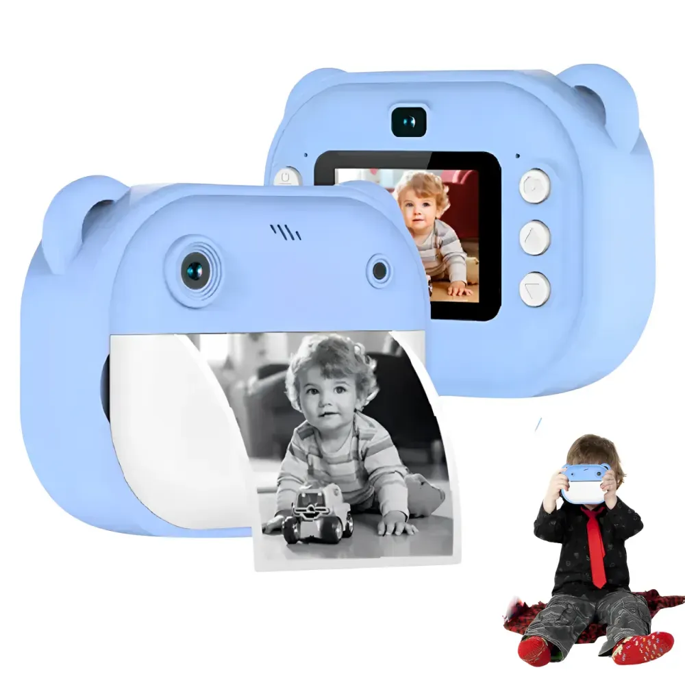 Camara Digital Instantanea Para Niños Doble Lente 1080p Y600