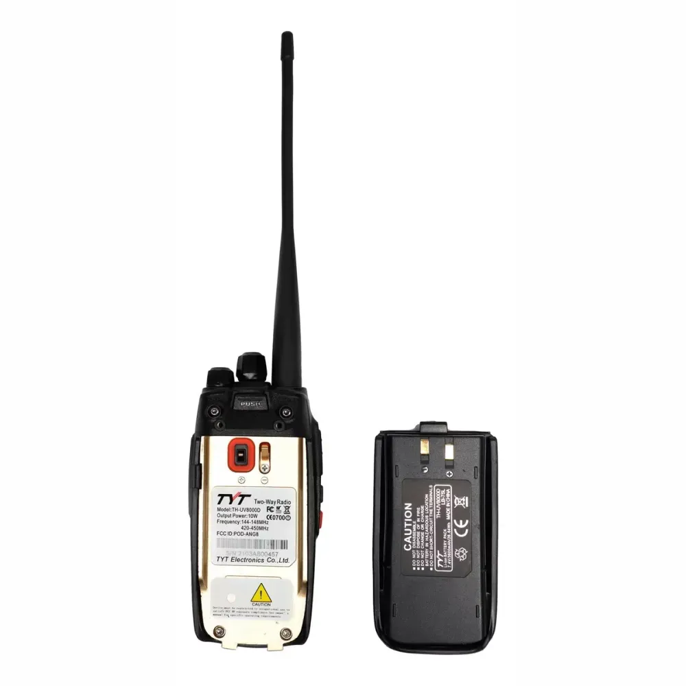 2x Radio Walkie Talkie Th-uv8000d Doble Banda 128 Canales