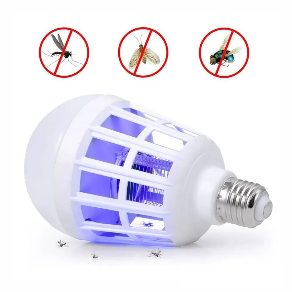 Bombillo Mata Zancudos Insectos Luz Led 60w