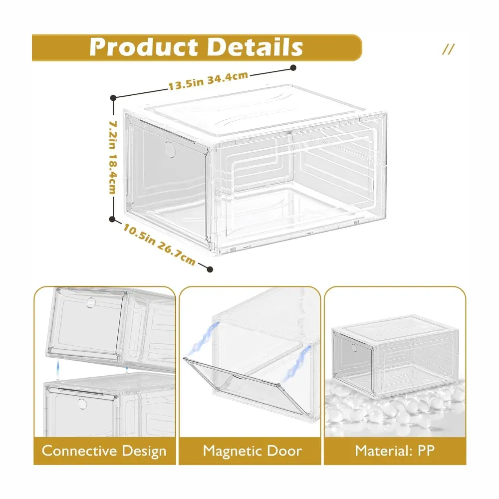 Organizador De Zapatos Set Zapatero X6 Cajas Multifuncion