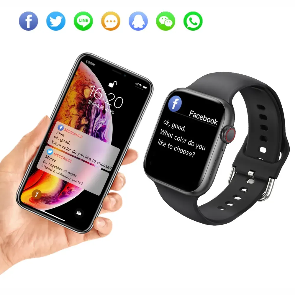 Reloj Smart Watch T500 Llamadas Control De Música Bt