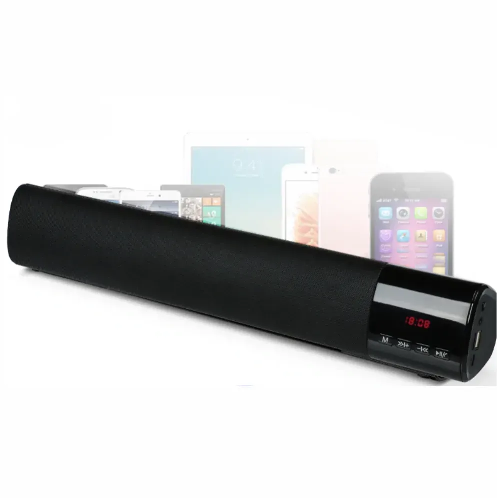 Parlante Mini Barra De Sonido Bluetooth Radio Fm