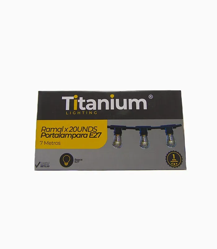 Ramal Portalampara Titanium