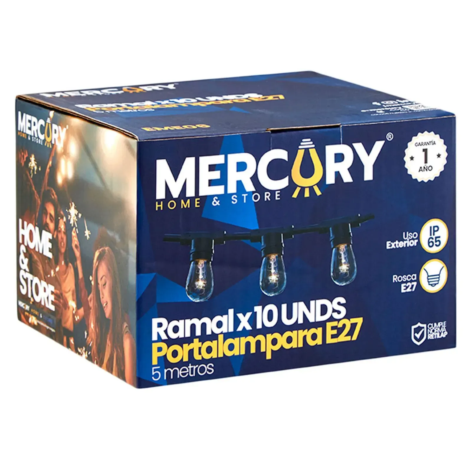 Ramal x 10 Unidades Mercury