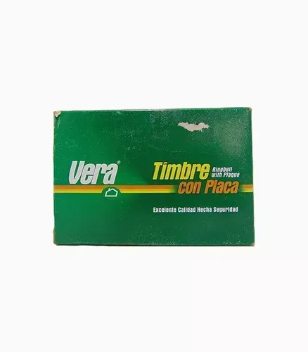 Timbre Con Placa Vera