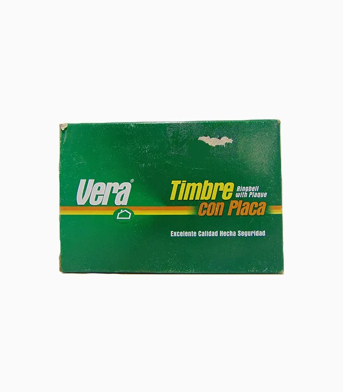 Timbre con Placa Vera