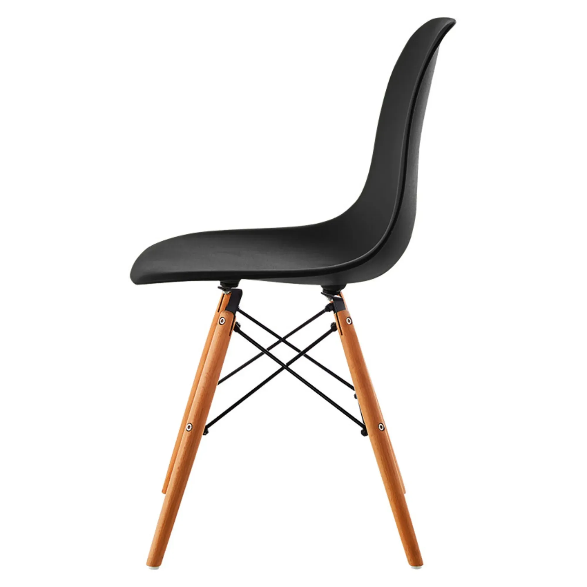 Silla Eames Tradicional Negra 