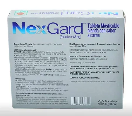 Antipulgas Nexgard Para Perros 10,1-25kg