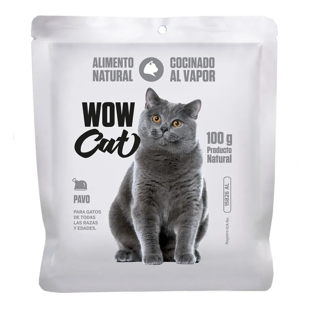 Alimento Wow Cat Pavo