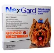 Antipulgas Nexgard Para Perros 2,-4kg