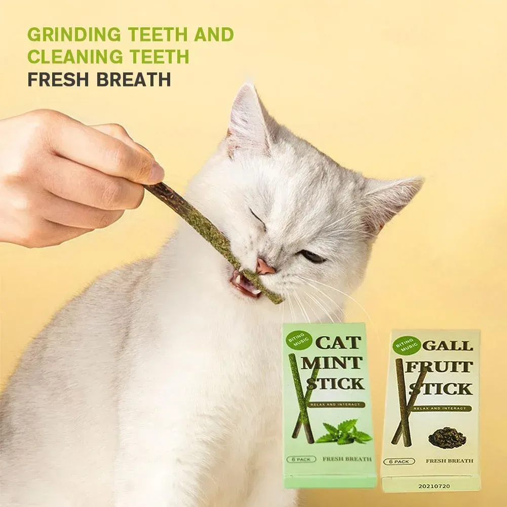 Cat Mint Stick (Golosinas Relajantes Y Refrescantes)