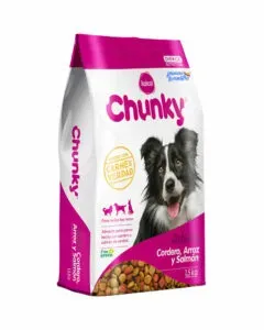 Chunky Perros Adultos Cordero, Arroz y Salmón