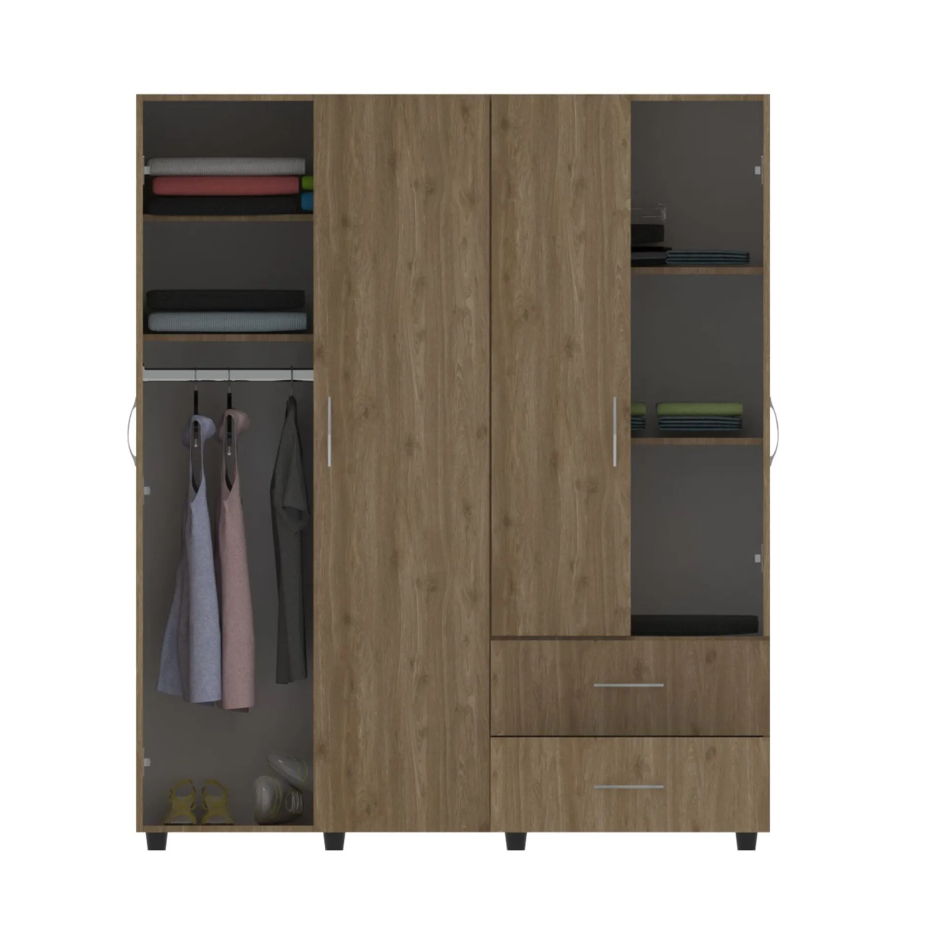 Closet Forty Cafe Oscuro 140 x 167 x 50