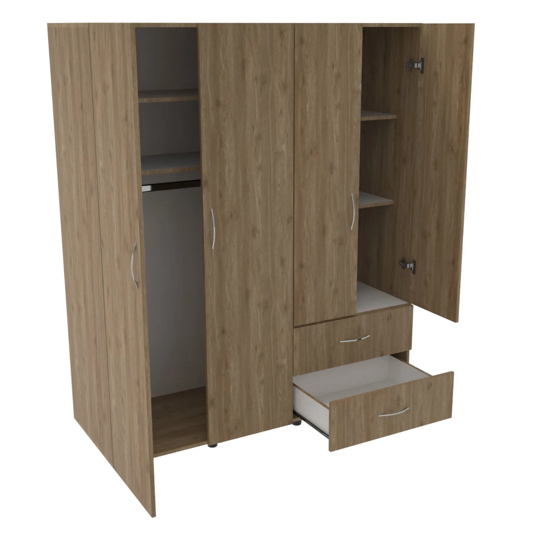 Closet Forty Cafe Oscuro 140 x 167 x 50