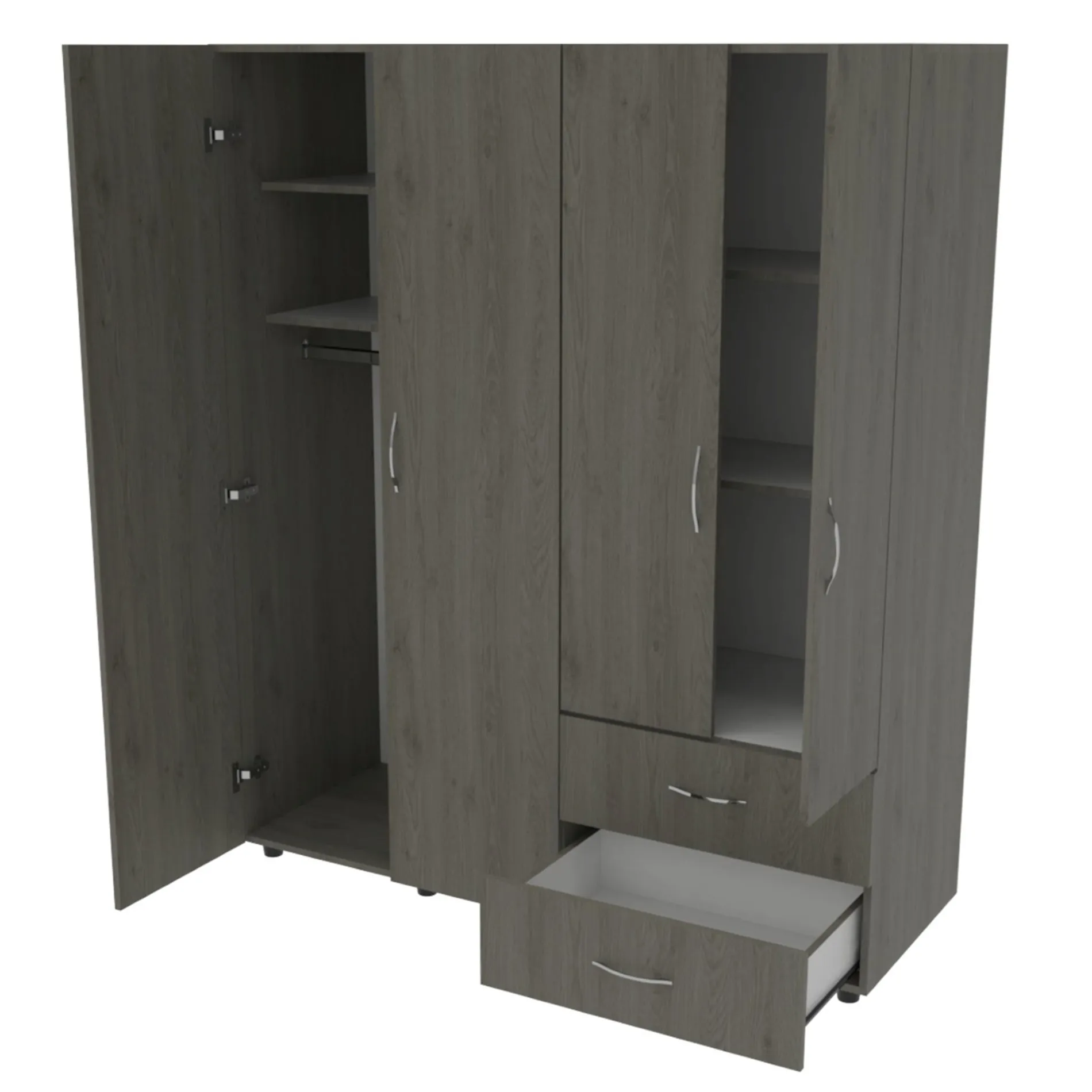 Closet Forty Ceniza 140 x 167 x 50