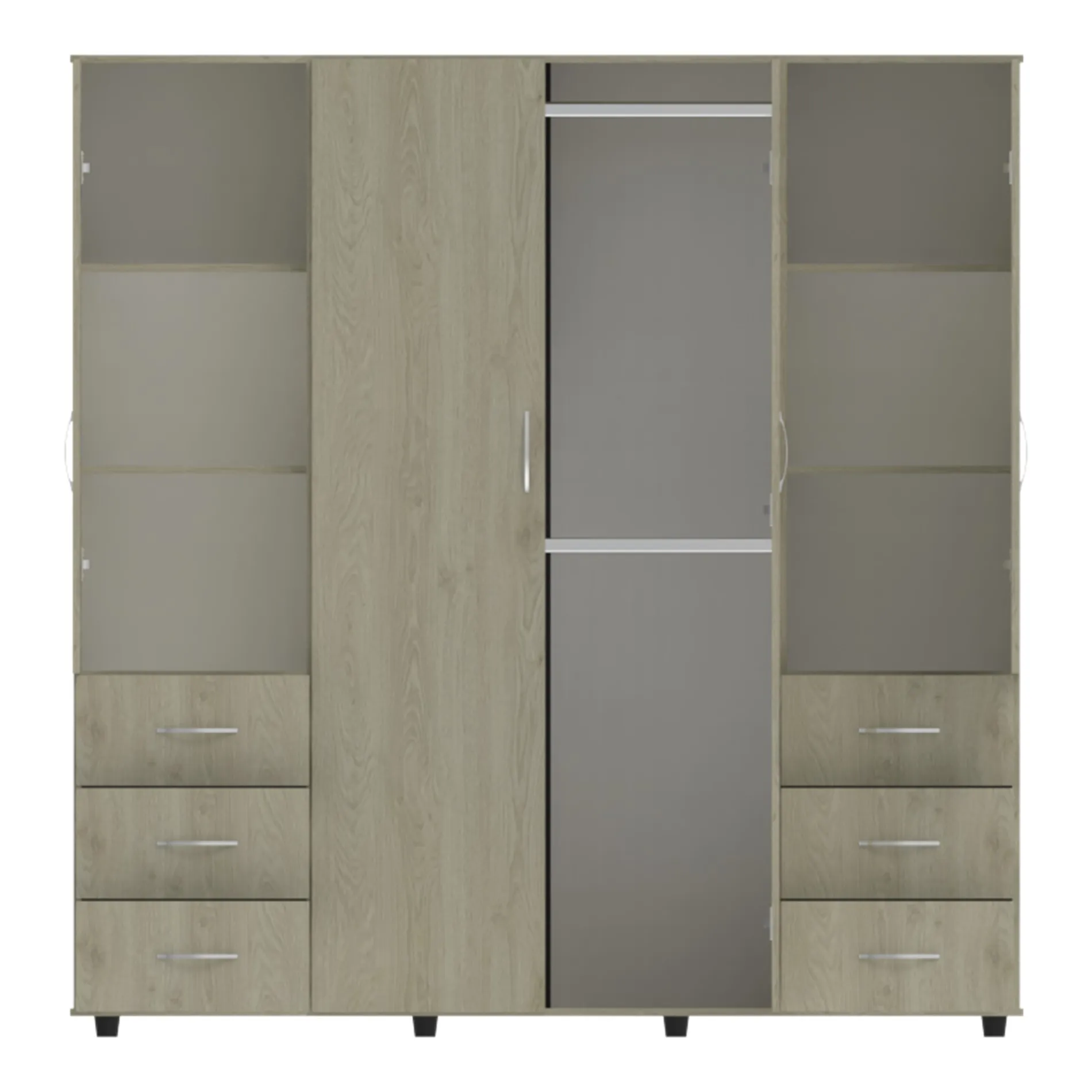 Closet Tol Cafe Claro 181.5 x 187 x 50