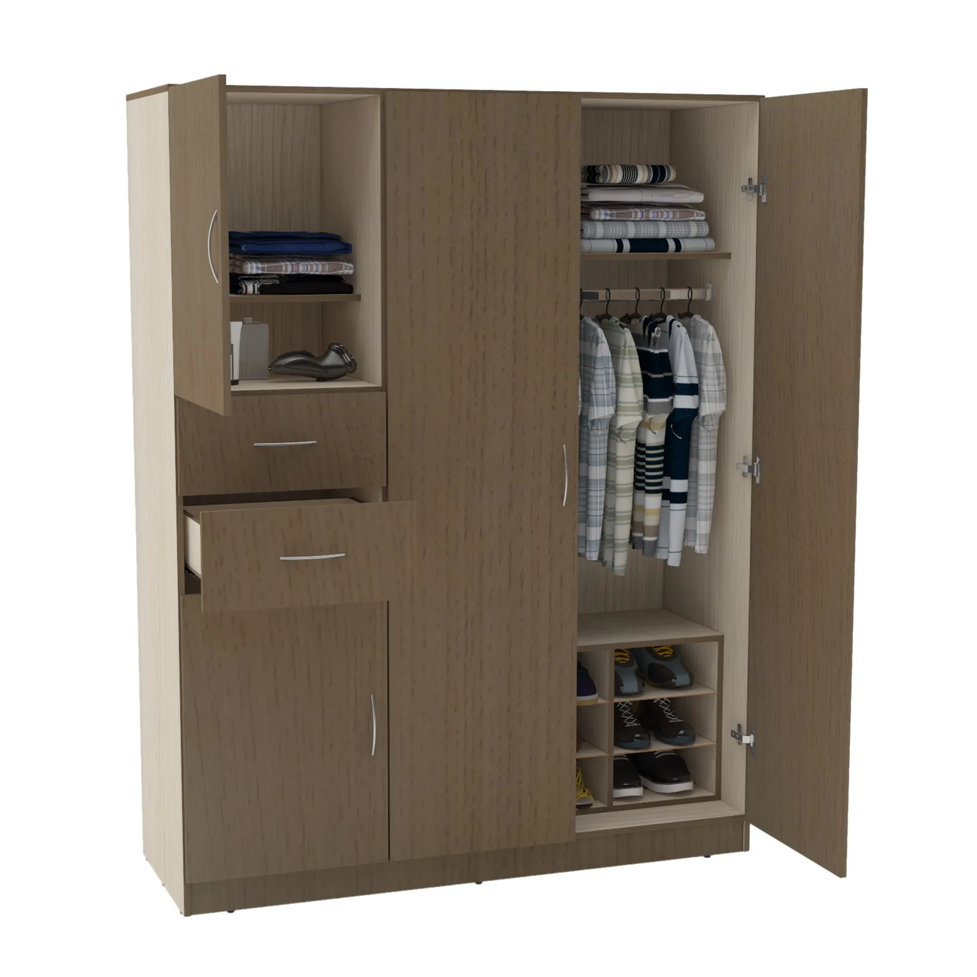 Closet Lur Cafe Oscuro 140 x 181.5 x 40