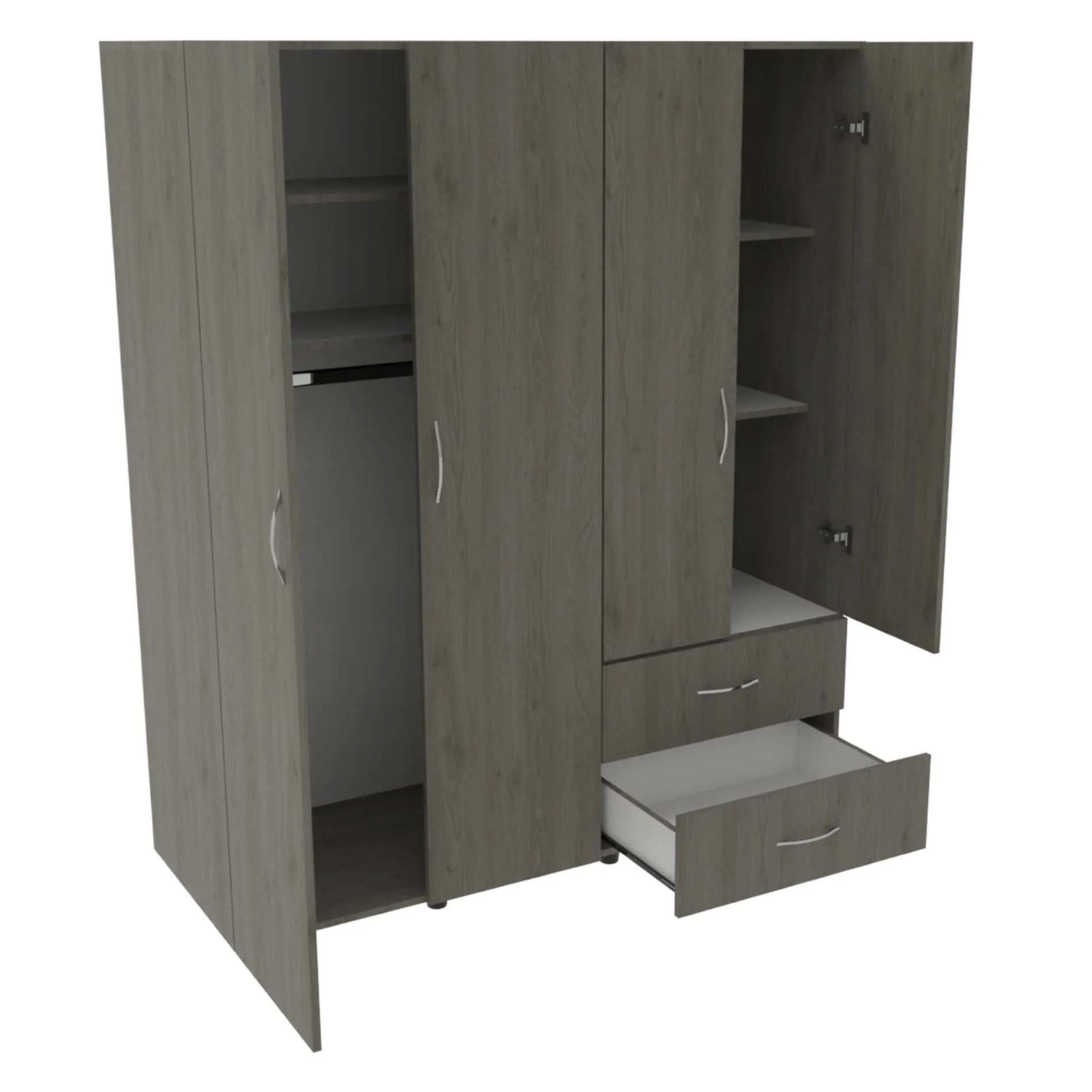 Closet Forty Ceniza 140 x 167 x 50