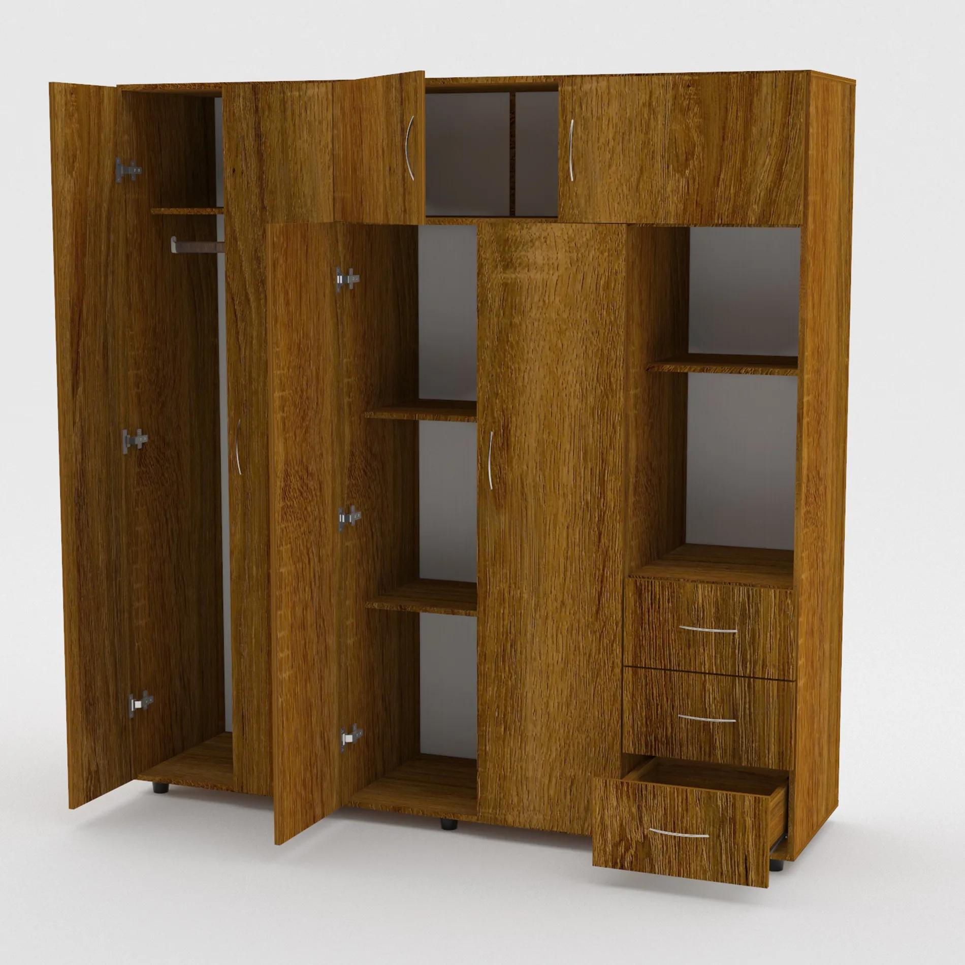 Closet Gigante Caramelo 180 x 187 x 50