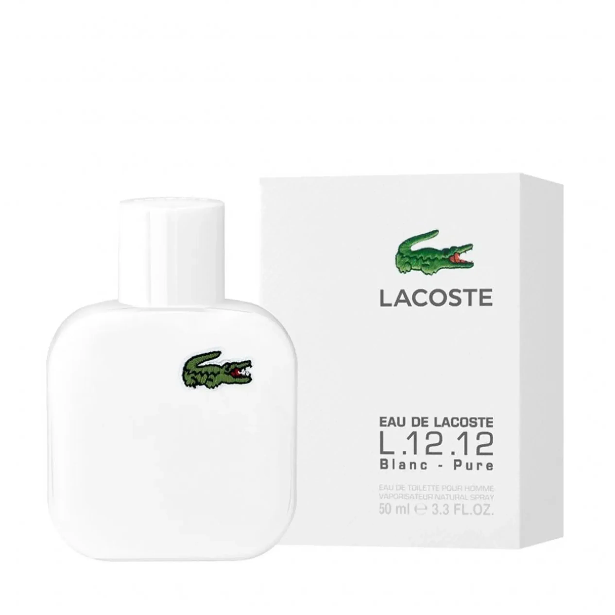 Perfume Eau de Lacoste L.12.12. White Lacoste Fragrances (Replica Con Fragancia Importada)- Hombre