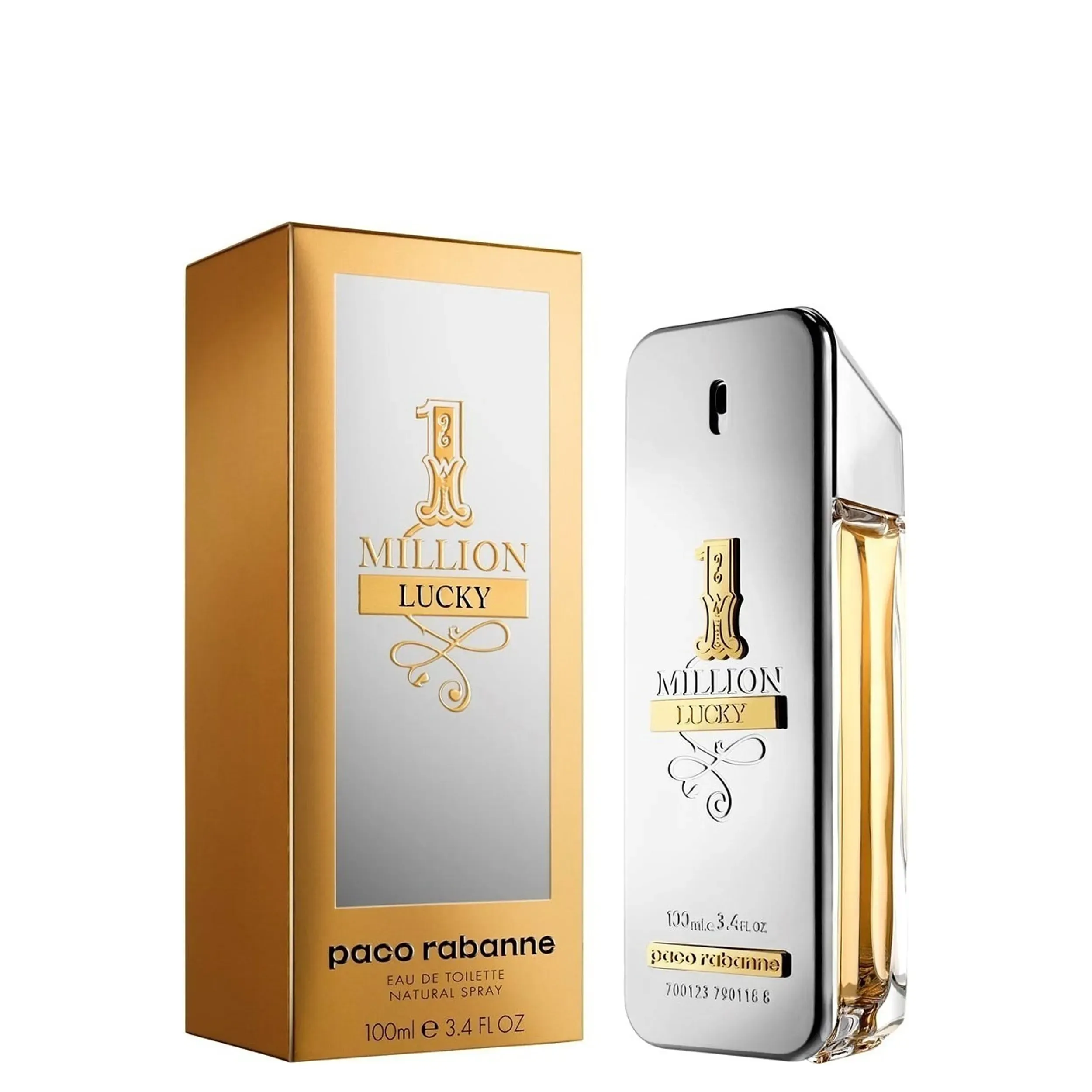 1 Million Lucky Paco Rabanne Perfume    (Replica Con Fragancia Importada)- Hombre