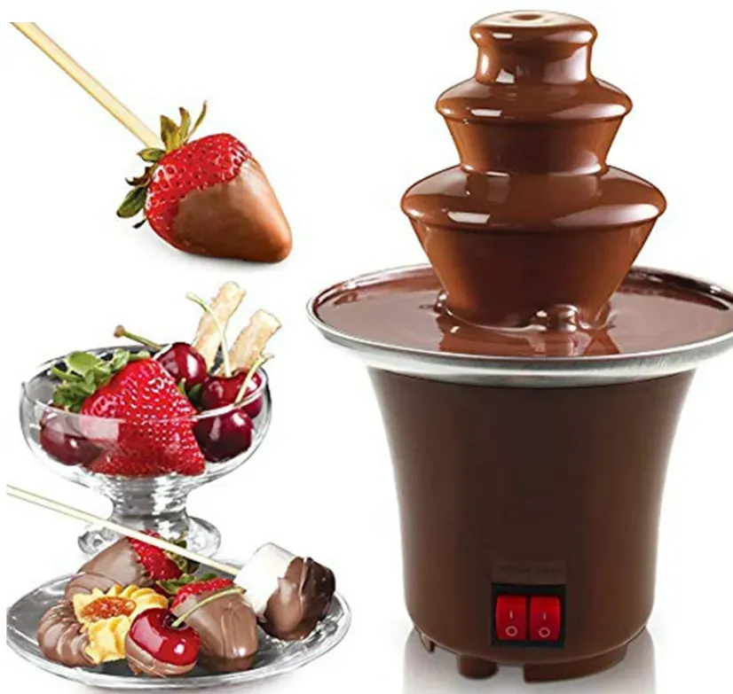 Nueva Mini Fuente De Chocolate Topfeng, Máquina De Fusión De Chocolate