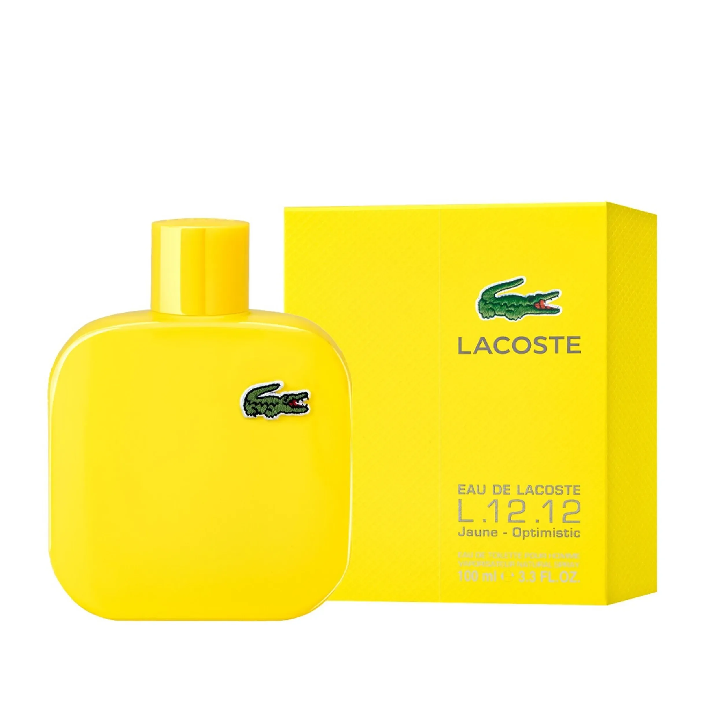 Perfume Eau de Lacoste L.12.12 Yellow (Jaune) Lacoste Fragrances (Replica Con Fragancia Importada)- Hombre