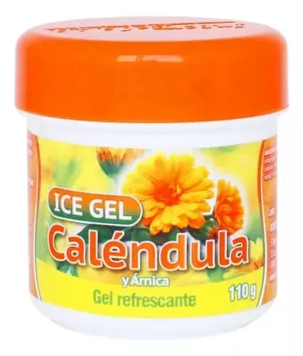 Gel Frío Desinflamante y Cicatrizante Caléndula y Árnica * 110 Grms X3