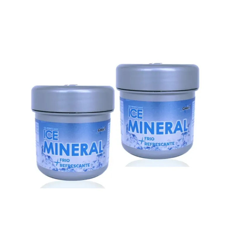 Gel Refrescante De Ice Mineral X3Unidad