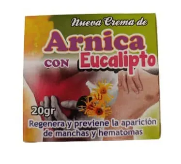 Crema Árnica Con Eucalipto 20G X 2 Unidad 