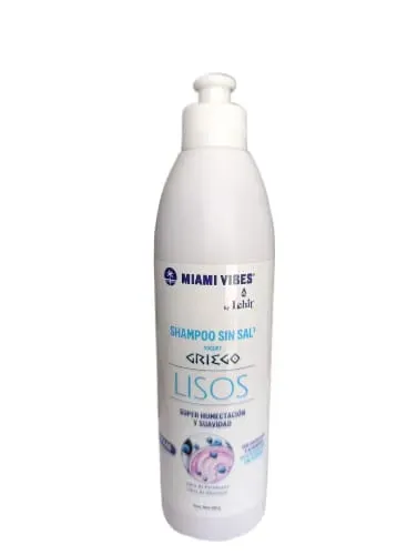 Shampoo Sin Sal - Lisos Humectacion Y Suavidad X300Gr Lehit 