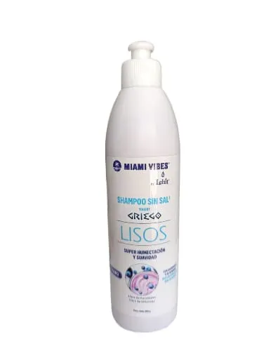 Shampoo Sin Sal - Lisos Humectacion Y Suavidad X300Gr Lehit 