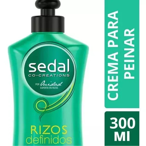 Sedal Crema Para Peinar Rizos Definidos X300ML