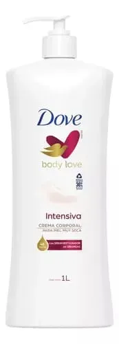 Crema Corporal Intensiva Body Love Para Piel Seca De Dove 