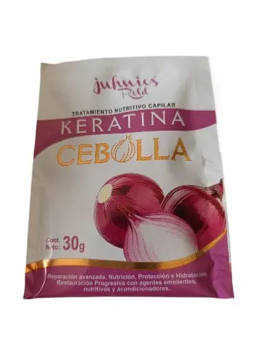 Tratamiento Nutritivo Capilar Cebolla 4 Sobres De 30g