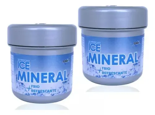 Gel Refrescante De Ice Mineral X2Unidad