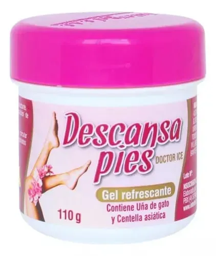 Gel Refrescante Desinflamante Descansa Pies * 110 Grms X3