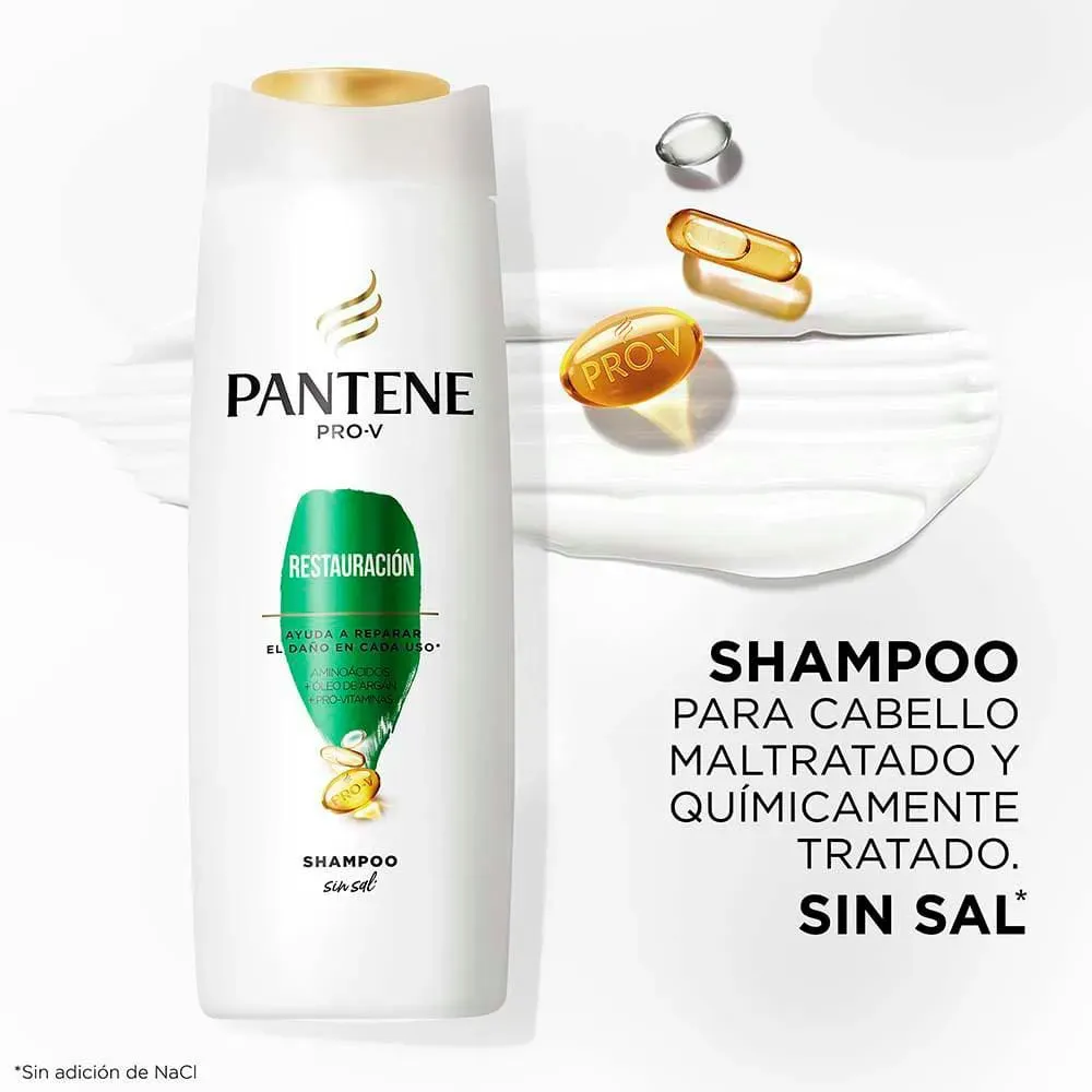  Kit Pantene Pro-V Restauración Champoo Y Acondicionador 400+170ml